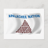 Apalachee Nation Flag Briefkaart (Voorkant)