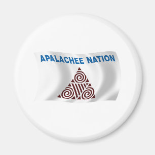 Apalachee Nation Flag Magnet
