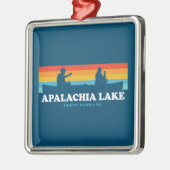 Apalachia Lake North Carolina Canoe Metalen Ornament (Links)