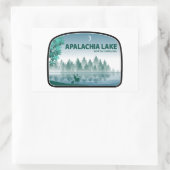 Apalachia Lake North Carolina herten Rechthoekige Sticker (Tas)