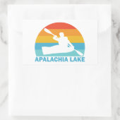 Apalachia Lake North Carolina Kayak Rechthoekige Sticker (Tas)