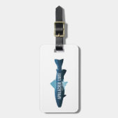 Apalachia Lake North Carolina Vis Bagagelabel (Voorkant verticaal)