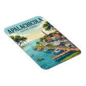 Apalachicola Florida Magneet (Rechterzijde)