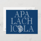 Apalachicola Florida Oyster Design Briefkaart (Voorkant / Achterkant)