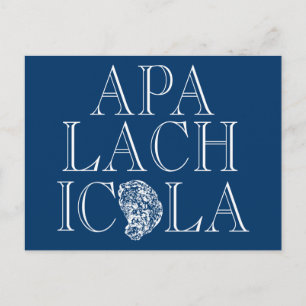 Apalachicola Florida Oyster Design Briefkaart