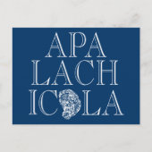 Apalachicola Florida Oyster Design Briefkaart (Voorkant)