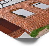 Apalachicola Ice Company Sign., Florida Poster (Hoek)