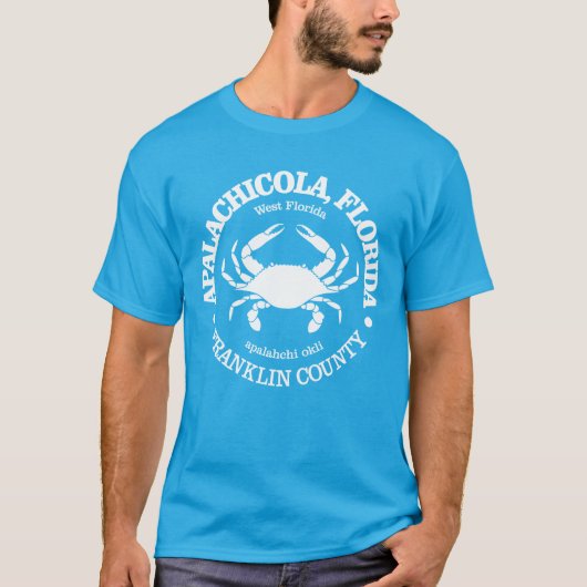 Apalachicola (krab) t-shirt (Voorkant)