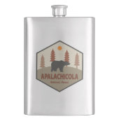 Apalachicola National Forest Florida Beer Flacon (Voorkant)