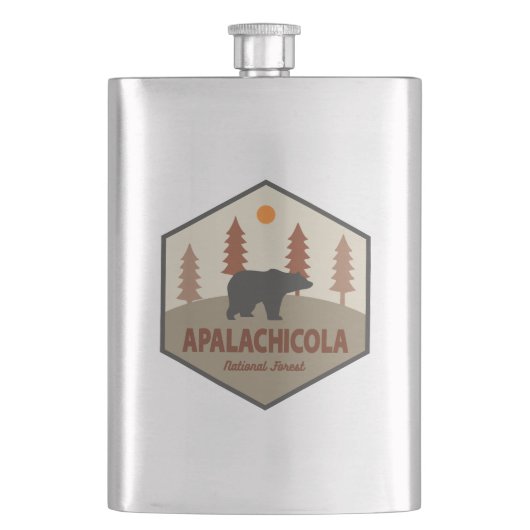 Apalachicola National Forest Florida Beer Flacon (Voorkant)