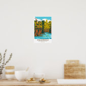Apalachicola National Forest Kaaldennenboom Poster (Keuken)