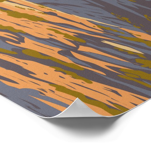 Aparados da Serra Nationaal Park Brazilië Reiskuns Poster (Hoek)