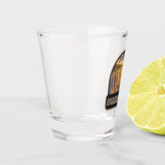 Aparados da Serra Nationaal Park Brazilië Reiskuns Shot Glas (Links)