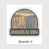 Aparados da Serra Nationaal Park Brazilië Reiskuns Sticker (Vel)