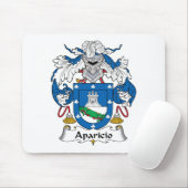 Aparicio Family Crest Muismat (Met muis)