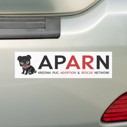 APARN Logo Bumpersticker (Op auto)