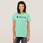 APARN Logo Football T-Shirt, rood T-shirt (Voorkant volledig)