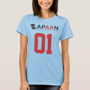 APARN Logo Football T-Shirt voor vrouwen