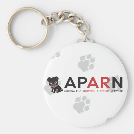 APARN Logo Round Sleutelhanger (Voorkant)