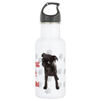 APARN No Pug left Behind Aluminium Waterfles