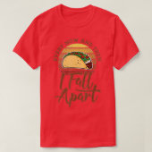 Apart en dan Herfst ik Taco for Men Wome T-shirt (Design voorkant)