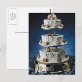 Aparte laag-bruiloft briefkaart (Voorkant / Achterkant)