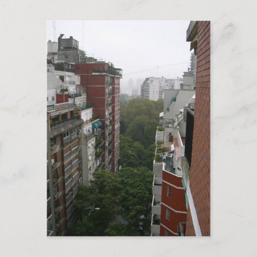 Apartementen van Buenos Aires in Argentinië Briefkaart (Voorkant)