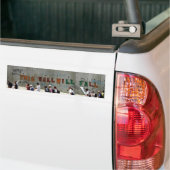ApartheidWall-Qalqilya Bumpersticker (Op Truck)