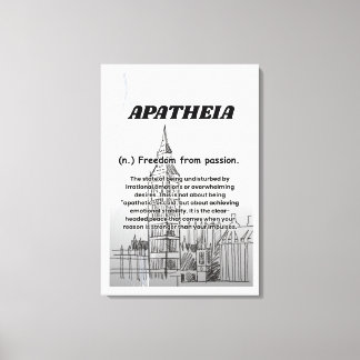 Apatheia Canvasprint Canvas Afdruk