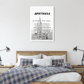 Apatheia Canvasprint Canvas Afdruk (Insitu (Slaapkamer))