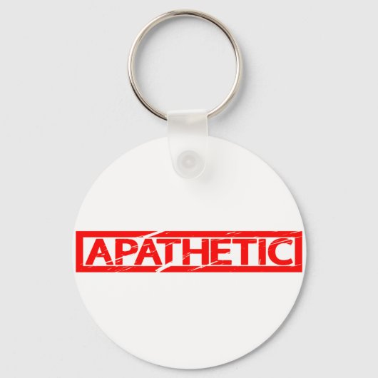 Apathetisch stempel sleutelhanger (Voorkant)