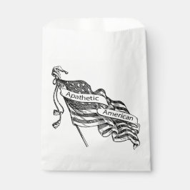 Apathetische Amerikaan Bedankzakje