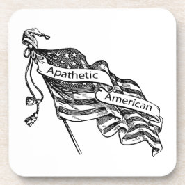 Apathetische Amerikaan Bier Onderzetter