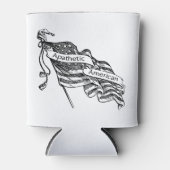 Apathetische Amerikaan Blikjeskoeler (Voorkant)