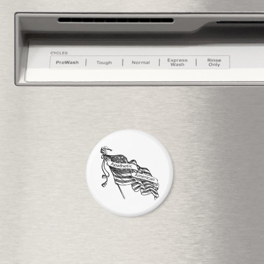 Apathetische Amerikaan Magneet (Insitu (Vaatwasser))