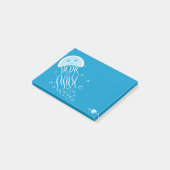 Apathetische kwal Post-it Note (Schuin)