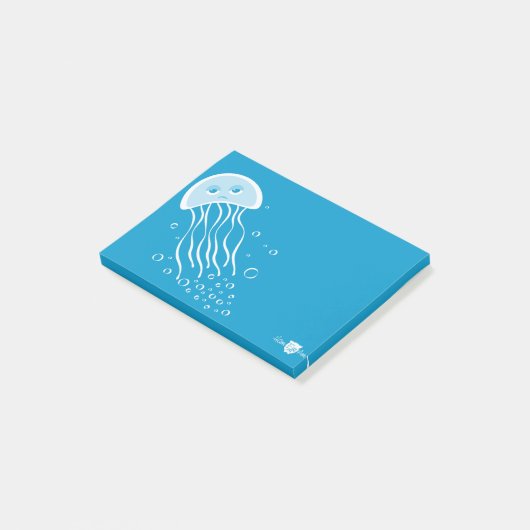 Apathetische kwal Post-it Note (Schuin)