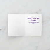 Apathetische paasmakerKaart Feestdagen Kaart (Binnen)