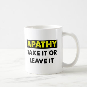 Apathie Funny Mug Koffiemok