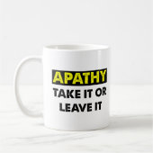 Apathie Grappige Mok (Links)
