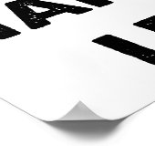 Apathie Grappige Poster (Hoek)
