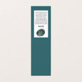 Apatiet Crystal Edelsteen Betekenis Juwelier Visitekaartje (Buitenkant ongevouwen)