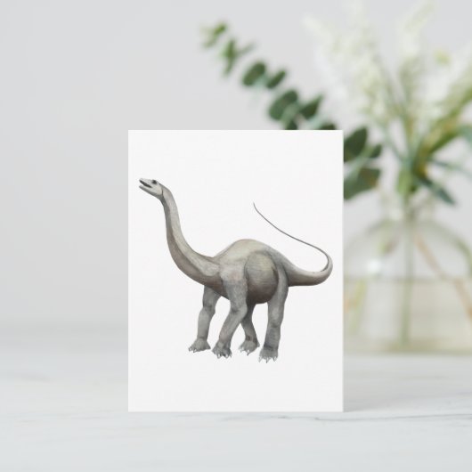 Apatosaurus Briefkaart (Staand voorkant)
