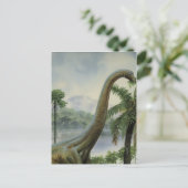 Apatosaurus (Brontosaurus) Voorbeeld Briefkaart (Staand voorkant)