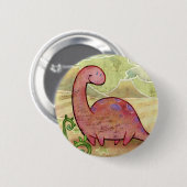 Apatosaurus Button (Voorkant /achterkant)