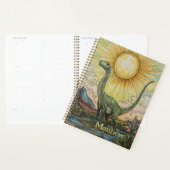 Apatosaurus dinosaurus illustratie planner (Display)