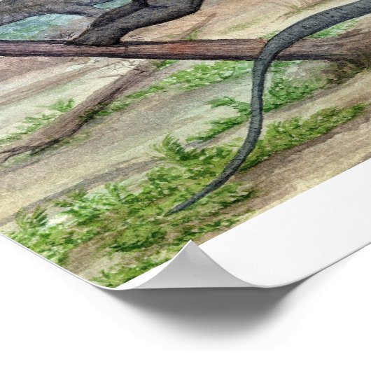 Apatosaurus en Brontosaurus Print (Hoek)