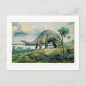Apatosaurus Excelsus (Brontosaurus) Briefkaart (Voorkant)
