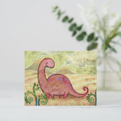 Apatosaurus Post Card Briefkaart (Staand voorkant)
