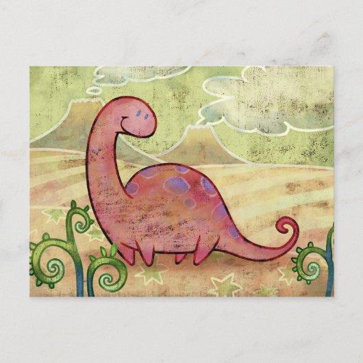 Apatosaurus Post Card Briefkaart (Voorkant)